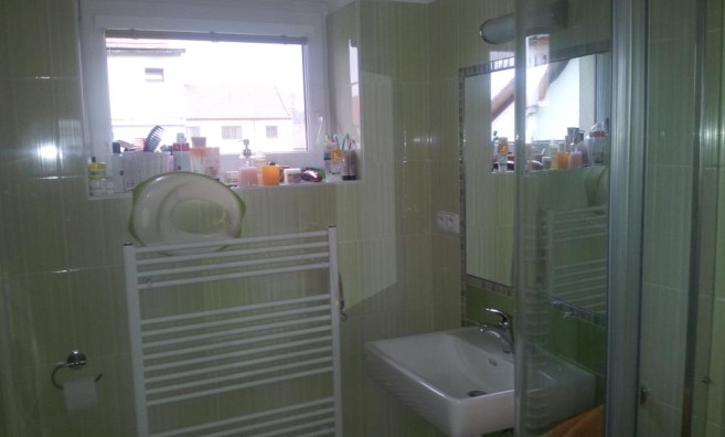 Koupelna PO návštěvě Zelené úklidovky